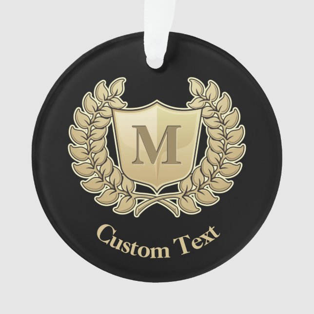 Couronne avec bouclier (devant)