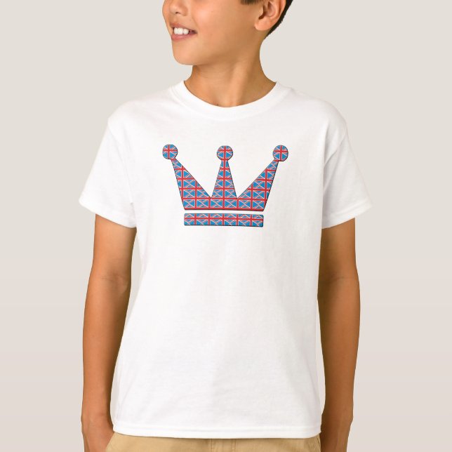 Couronne avec Motif du T-shirt Union Jack (Devant)