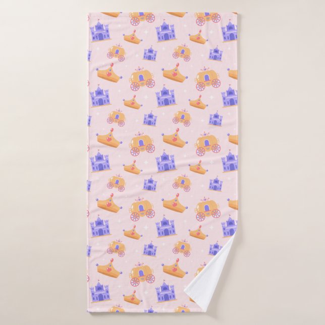 Couronne & Carrosse (Serviette de bain)