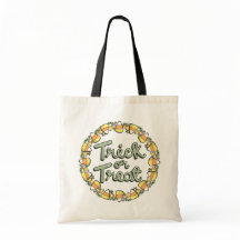 Couronne de bonbons « Trick Or Treat » Sac fourre-