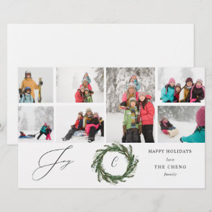Couronne de lettre initiale Joy 7 Photo - Moyen