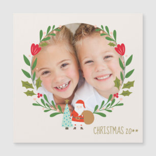 Couronne de Noël en houx Photo