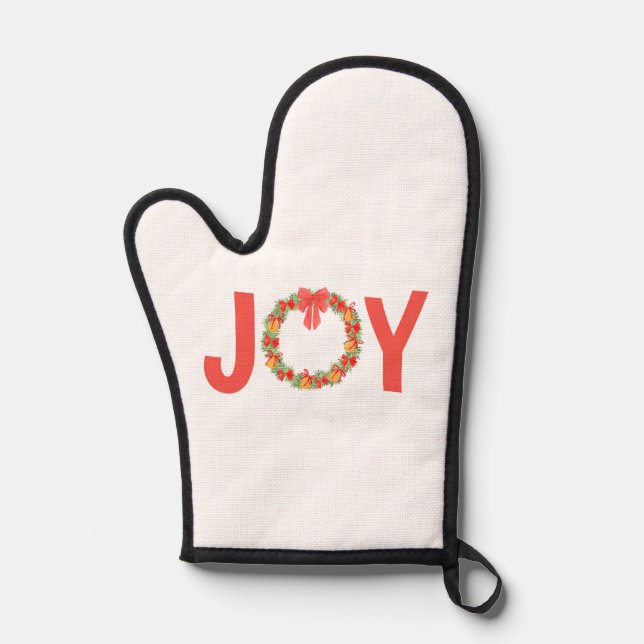 Couronne de Noël Joyeuse Fête de Fêtes (Recto)
