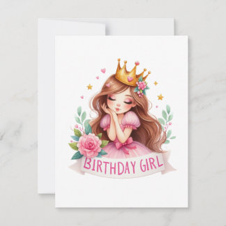 Couronne de princesse pour fille d'anniversaire