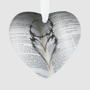 Couronne d'épines Coeur et Bible