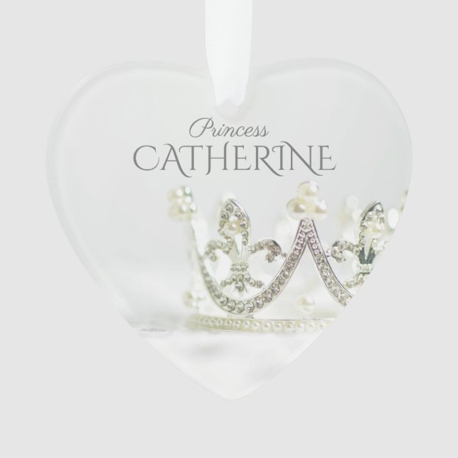 Couronne d'ornement Princesse d'Argent (devant)