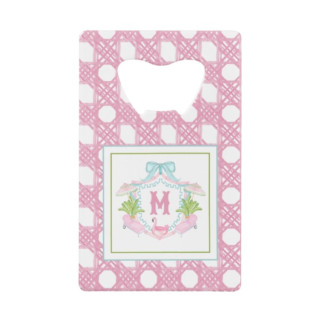 Couronne Monogramme Préppy Palm Beach (Devant)