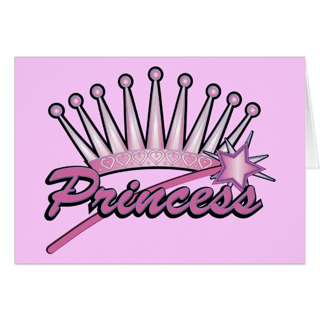 Couronne rose princesse (Devant horizontal)