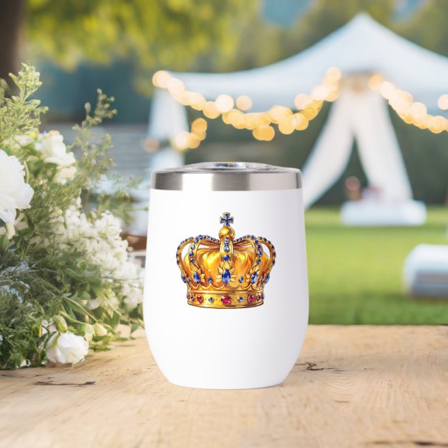 Couronne royale en or (Mariage (pivoté))