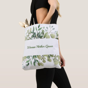 Couronne verte avec sac fourre-tout de dévouement