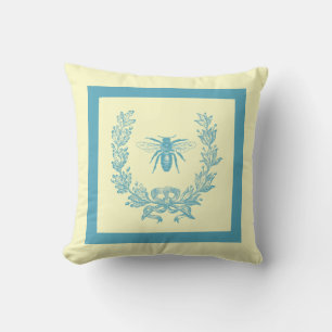 Couronne vintage avec Coussin d'abeille 20 x 20 Tu