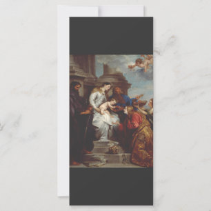 Couronnement de sainte Rosalie par Anthony van Dyc