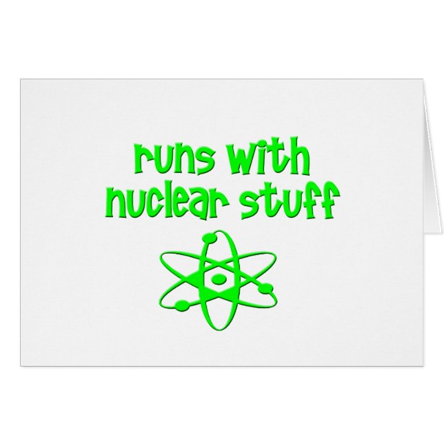 Cours Avec Des Choses Nucléaires (Devant horizontal)