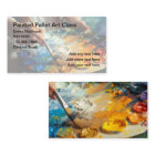 Cours d'art artistique Carte de visite