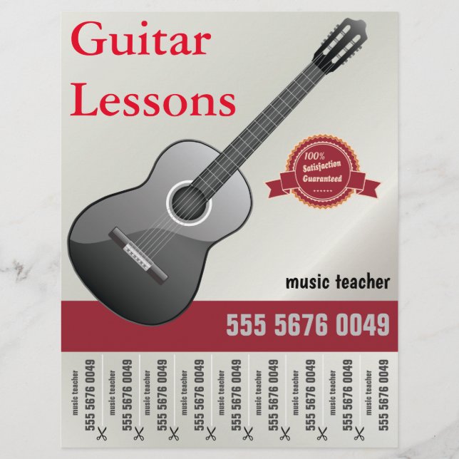 Cours de guitare classique Musique Enseignant Tute (Devant)