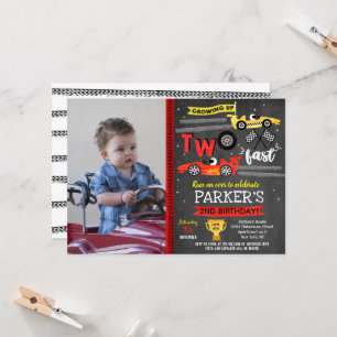 Course automobile Deux invitations rapides 2e anni