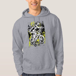 Course cycliste Retro Bmx - Sweat - shirt à capuch