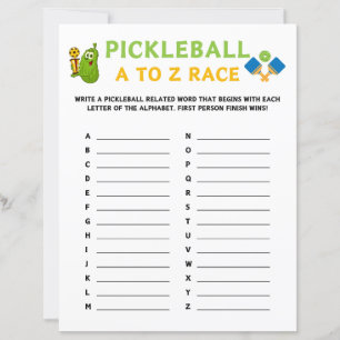 Course de Pickleball A to Z