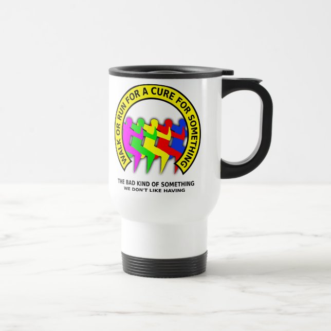 Course de promenade pour l'humour drôle de tasse (Droite)