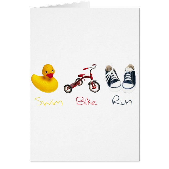 Course de vélo de bain de bébé (Devant)