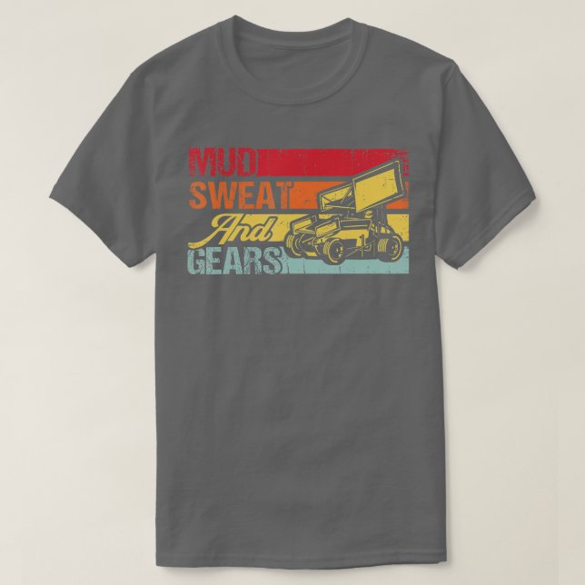Course De Voiture Sprint Mud Sweat Et Engrenages R (Design devant)