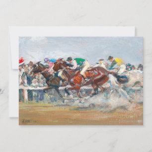 Course du cheval   Angelo Jank