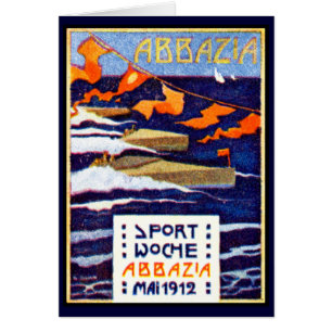 Course en bateau de vitesse Abbazia 1912