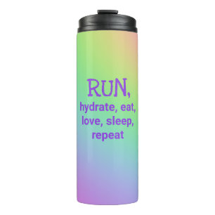 COURSE, Hydrate, Mange, Amour... Bouteille isother