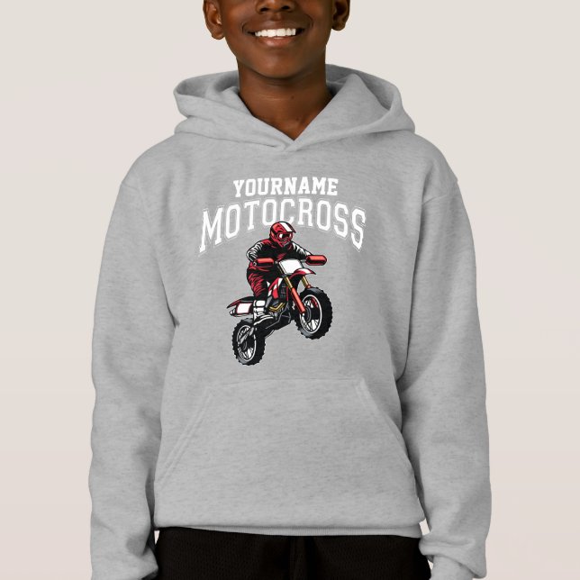 Course Motocross Dirt Bike Rider personnalisée (Devant)