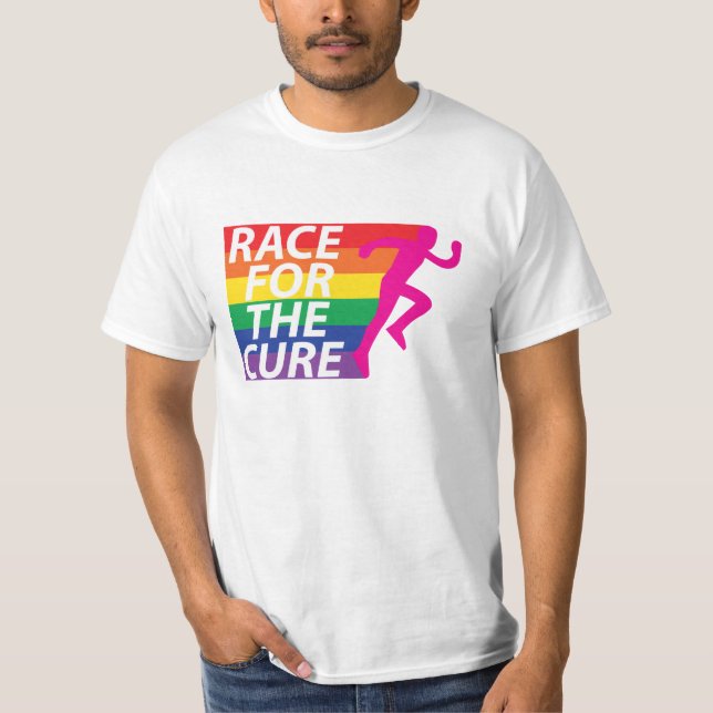 Course pour le T-shirt de traitement (pas de elle) (Devant)