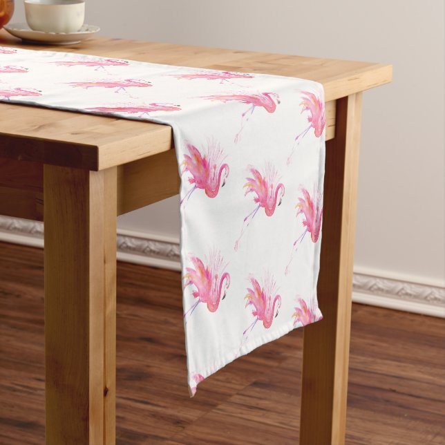 Court Chemin de table Flamant Rose (In Situ)