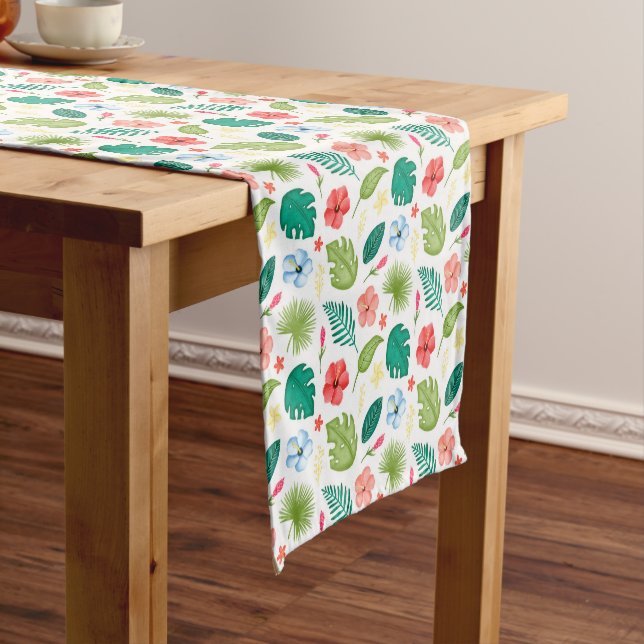Court Chemin de table floral tropical (In Situ)