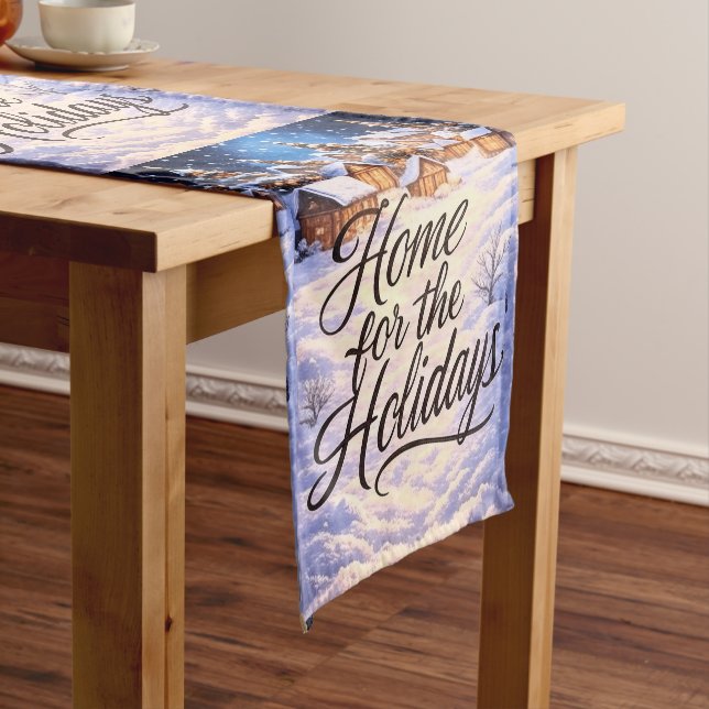 Court Chemin de table 'Home for the Holidays' (In Situ)