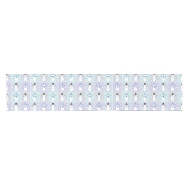 Court Chemin de table plaid d'hiver (Horizontal)