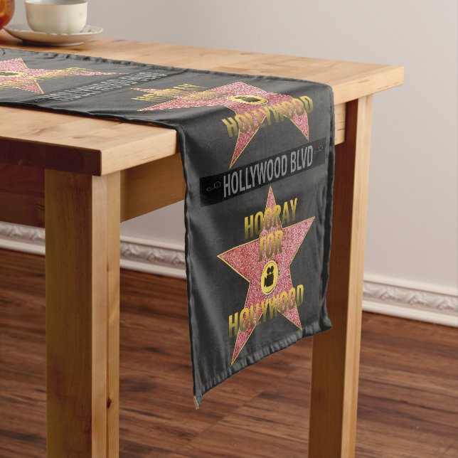 Court Chemin de table Poster Hollywood Blvd. (In Situ)