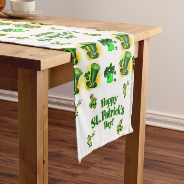 Court Chemin de table St. Patrick's Day (In Situ)