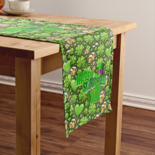 Court Chemin de table St. Patrick's Day (In Situ)
