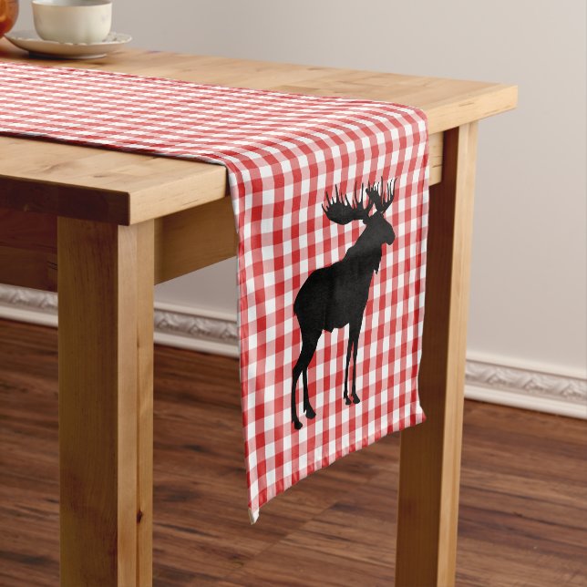 Court Chemin de table Yellowstone Moose (In Situ)