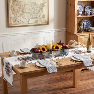 Court Drapeau tournesol petit chemin de table