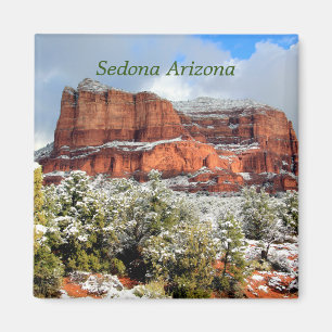 Courthouse Butte, Sedona Arizona Magnet