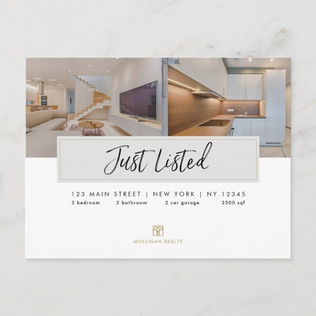 Courtier immobilier Carte postale moderne - JUST L (Devant)