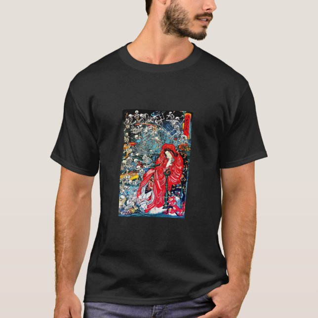 Courtisane de T-shirt d'enfer (Devant)