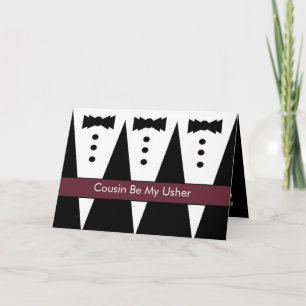 COUSIN - Invitation d'Usher - Tuxes