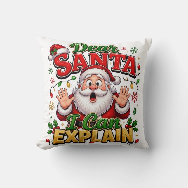 Cousin Noël je peux expliquer Coussin de Noël (Recto)