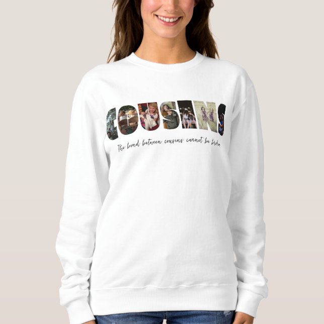 Cousins Photo Collage Sweatshirt (Devant)