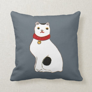 Coussins Chat Japonais Zazzle Fr