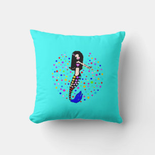 Coussin ・ °ღOreiller doux petit sirèneღ°・