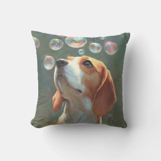 COUSSIN シャボン玉とビーグル犬