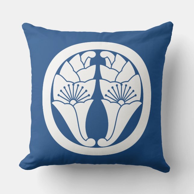 COUSSIN 丸に抱き花杏葉 (Recto)