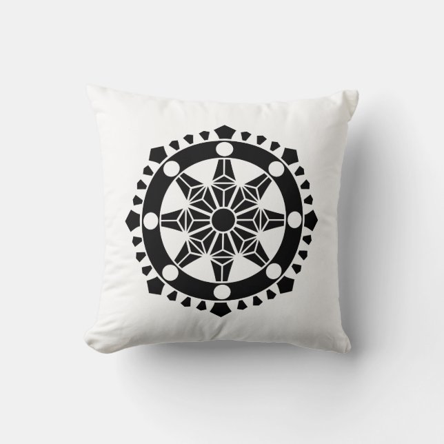 Coussin 紋之泉 de _de 三宅輪宝 (Recto)